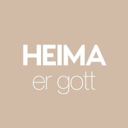 Heima er gott logo